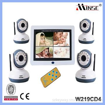 7\" LCD Wireless Digital Baby Monitor, Battery Operated Security System